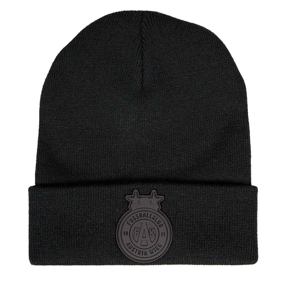 Haube Logo schwarz