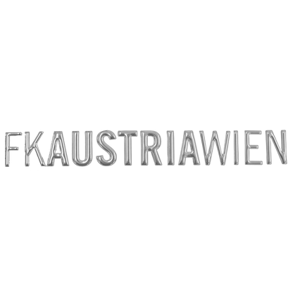 Aufkleber Schriftzug Chrom