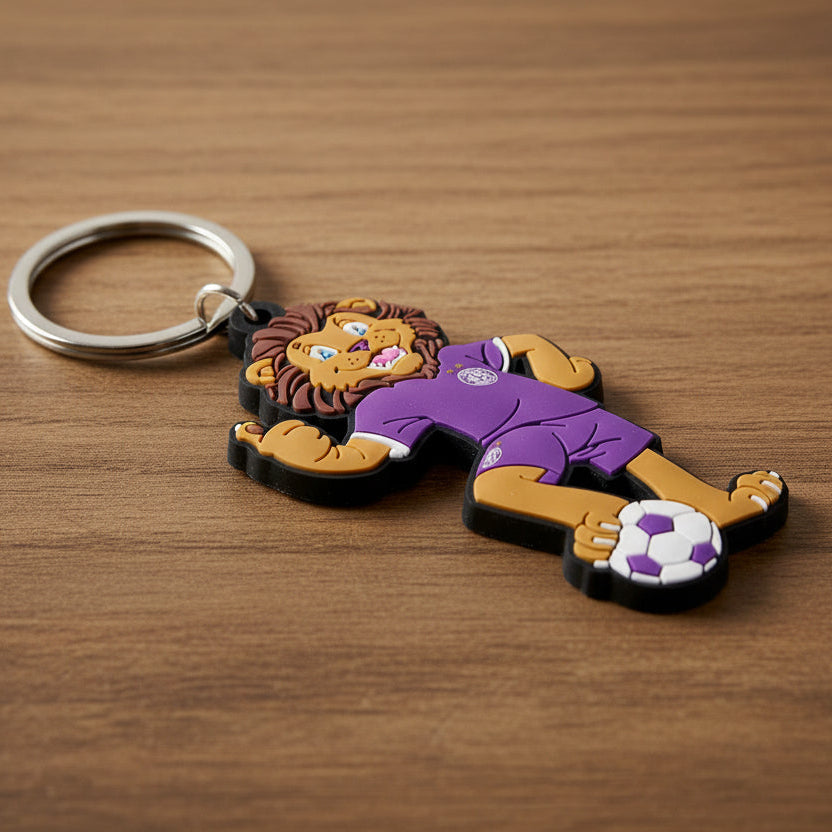 Schlüsselanhänger Leo Veilchen