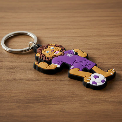 Schlüsselanhänger Leo Veilchen