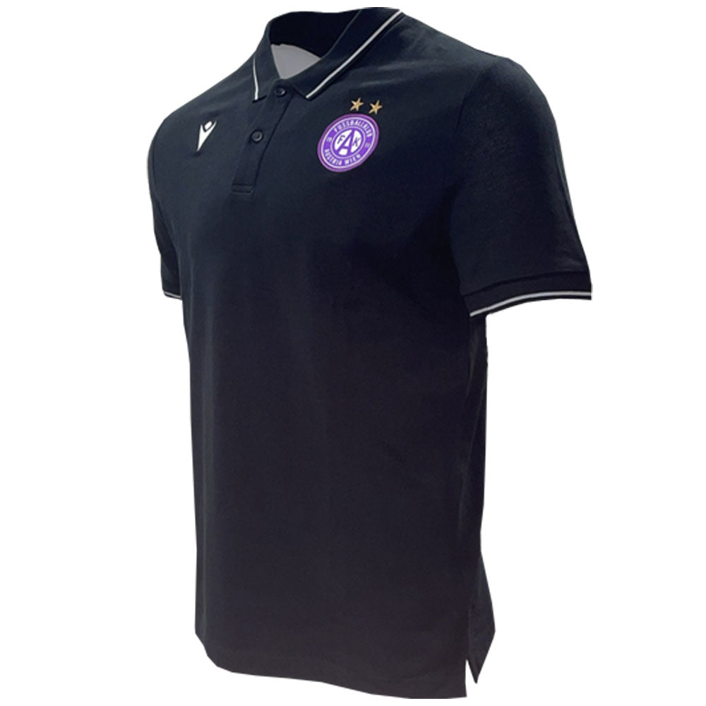 Macron Polo schwarz