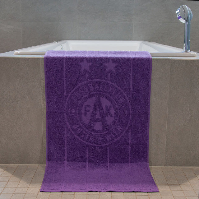 Badetuch violett