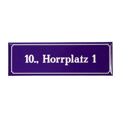Magnet Straßenschild