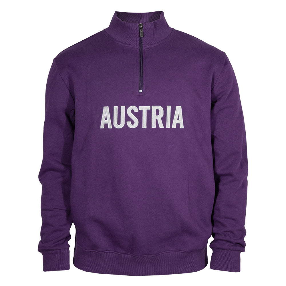 1/4 ZIP violett