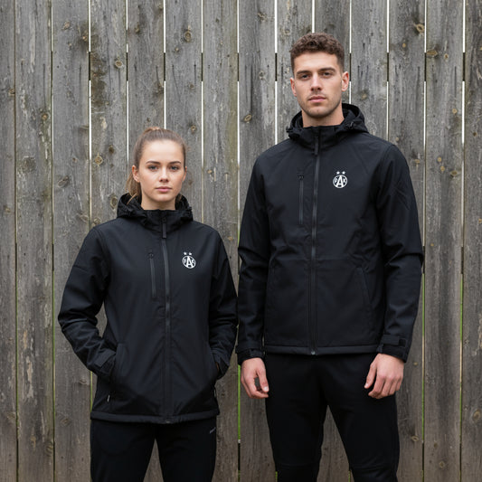 Damen Softshelljacke schwarz