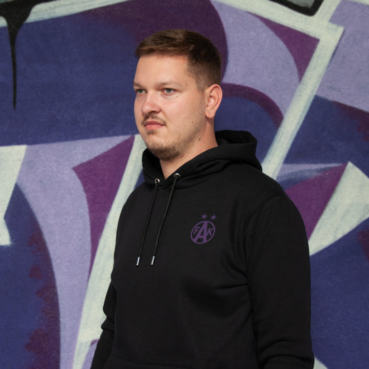 Hoodie Logo FAK schwarz