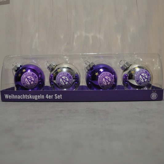 Weihnachtskugeln 4er Set