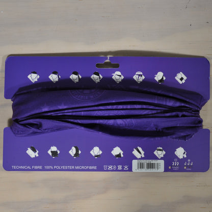 Multifunktionstuch Logo violett