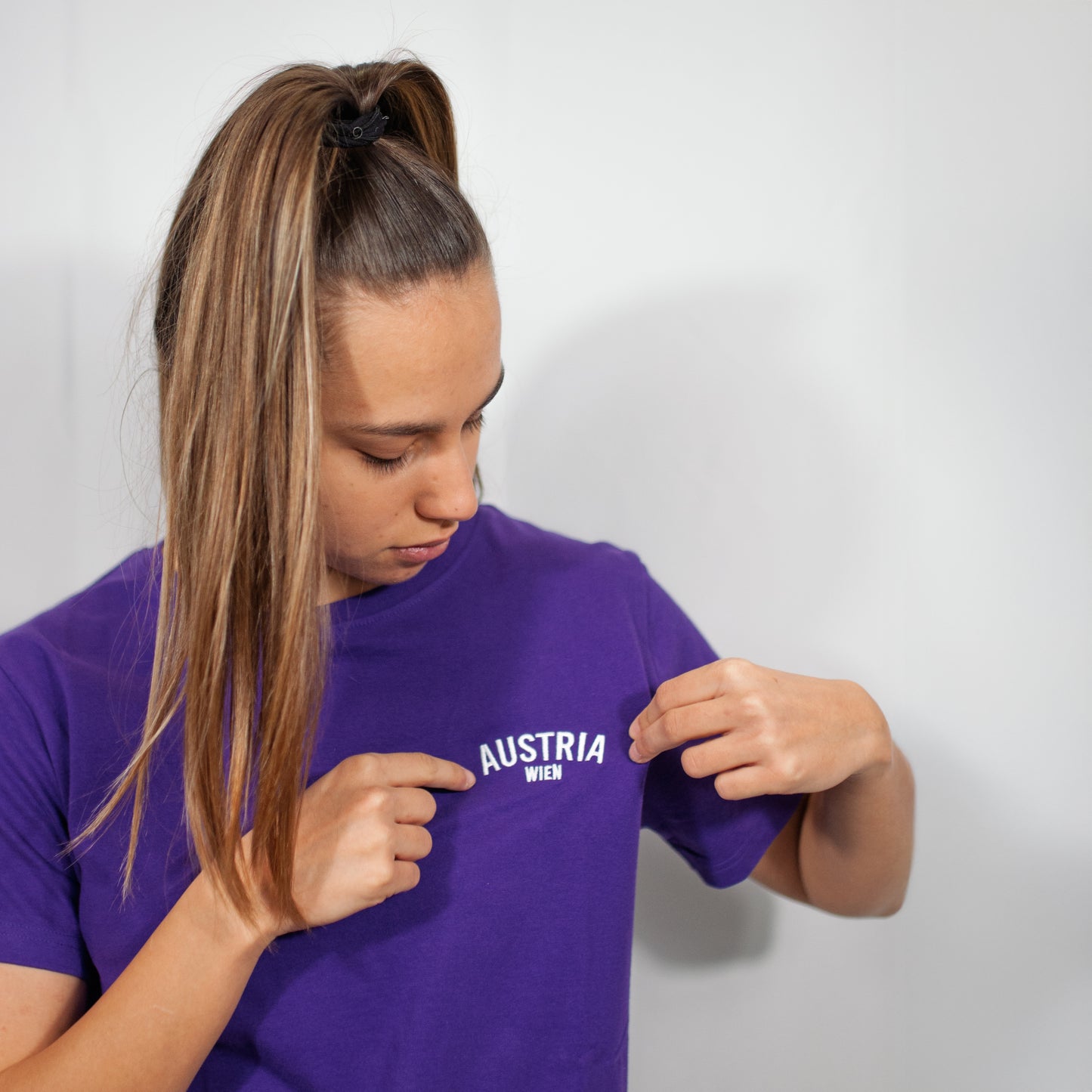 Damen T-Shirt Austria Wien violett