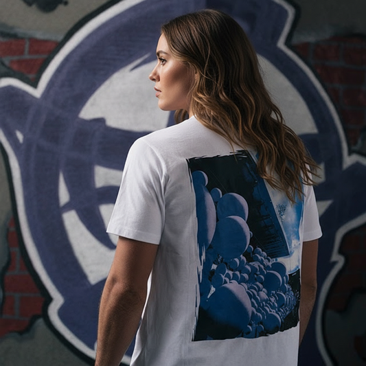 Damen T-Shirt Fans für Fans weiß