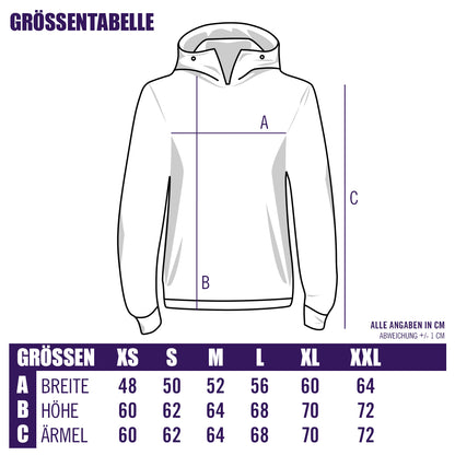 Damen Hoodie Austria Wien violett