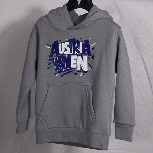 Kinder Hoodie Austria Wien grau