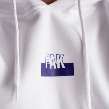 Hoodie FAK weiß