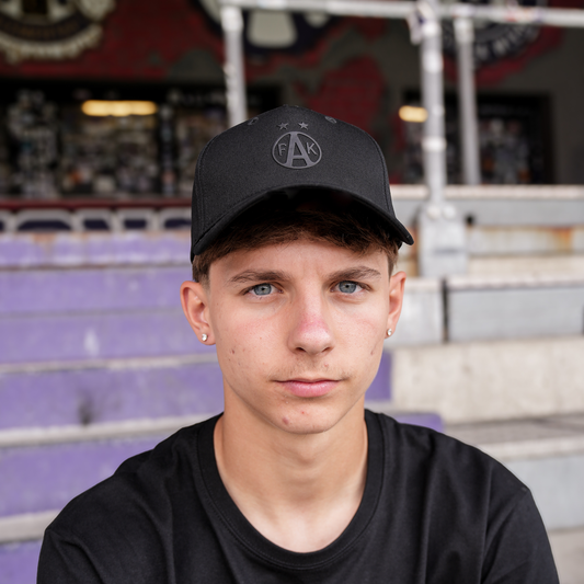 Kappe Logo FAK schwarz