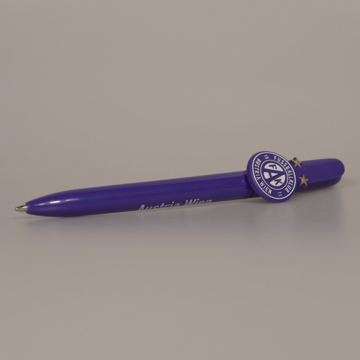 Kugelschreiber Logo Violett