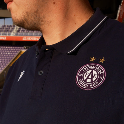 Macron Polo navy