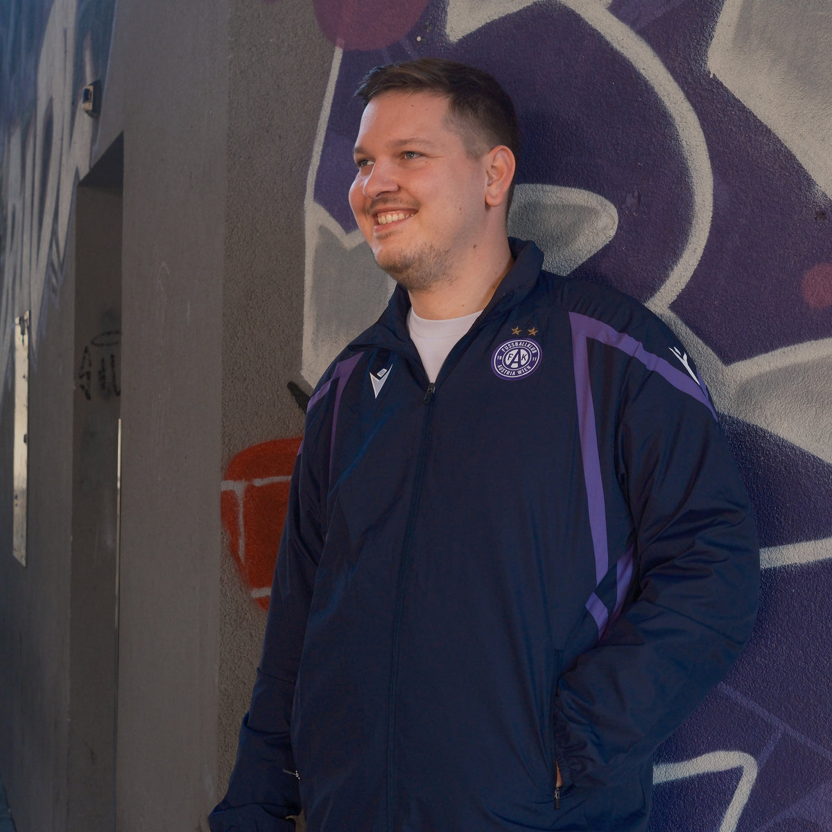 Training Regenjacke Teamline navy