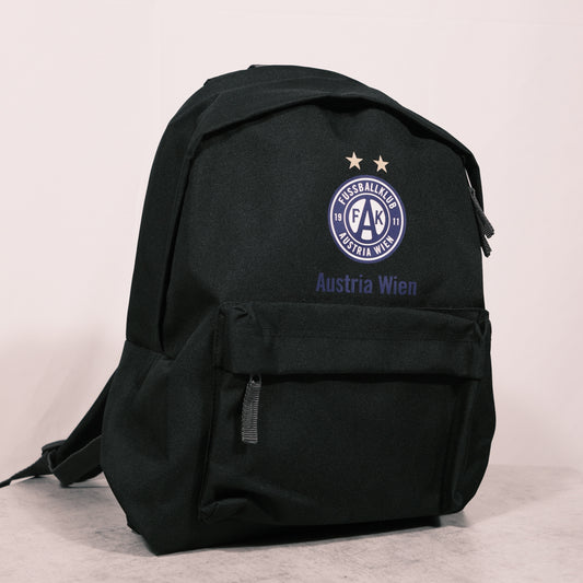 Kinder Rucksack Logo schwarz
