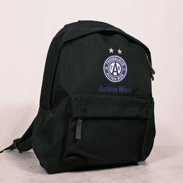 Kinder Rucksack Logo schwarz