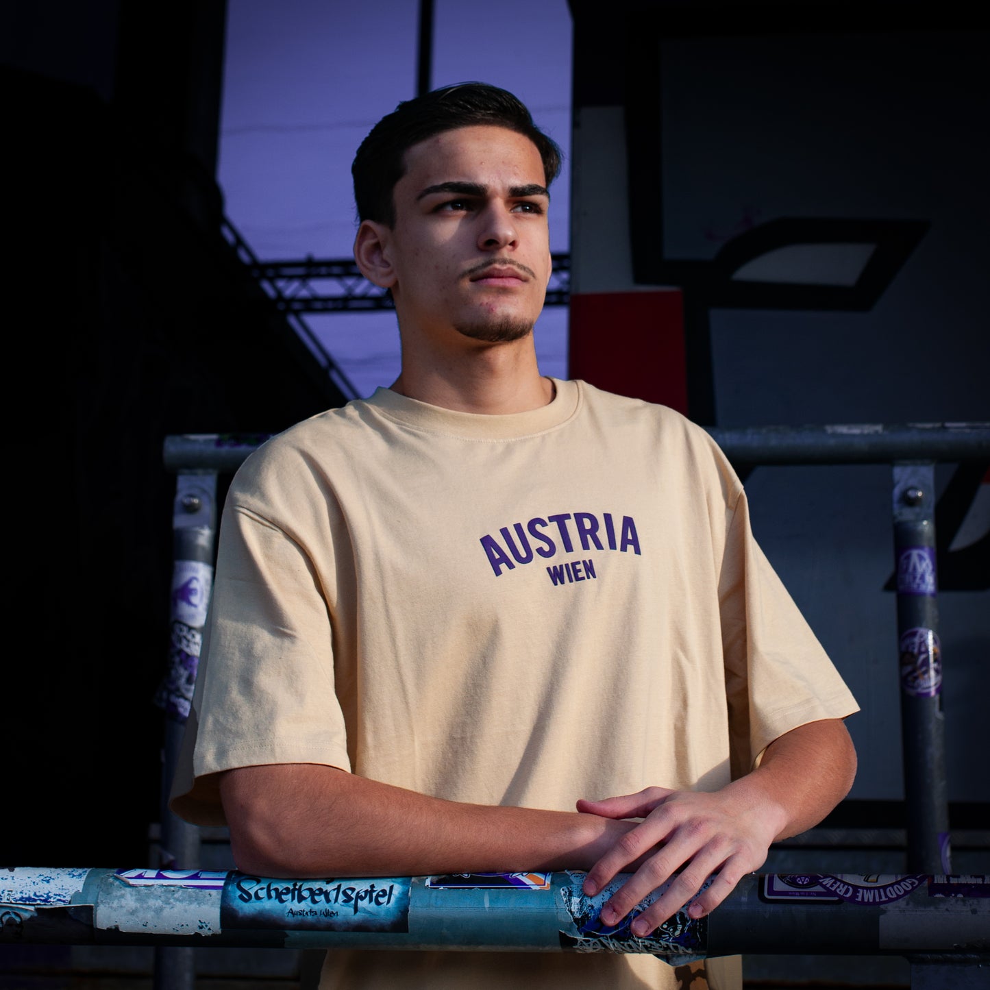 T-Shirt Austria Wien beige