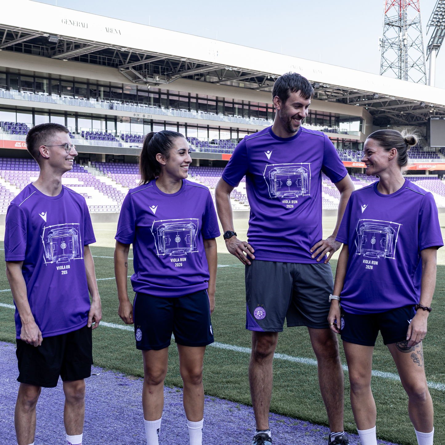 T-Shirt Viola Run