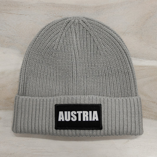 Haube Austria grau