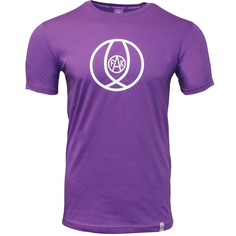 T-Shirt Herren violett Schwechater